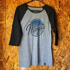Orlando Magic Enemy Ink womens baseball tee 2X